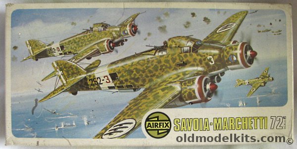 Airfix 1/72 Savoia-Marchetti S.M.79 Mk.II (SM-79), 04007-3 plastic model kit